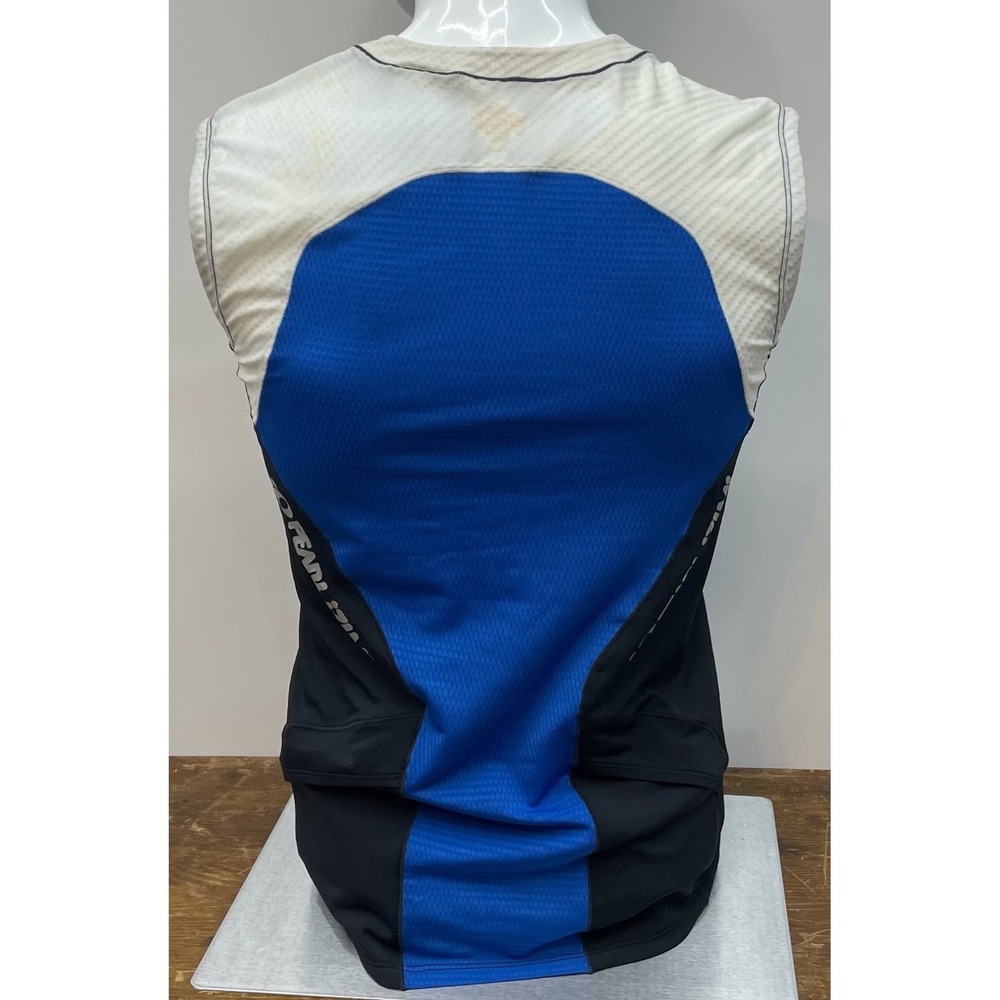 Men's Sleeveless Cycling Tri Jersey 2-Pack Lot Pearl Izumi M Saucony L FLAWED - Picture 10 of 13